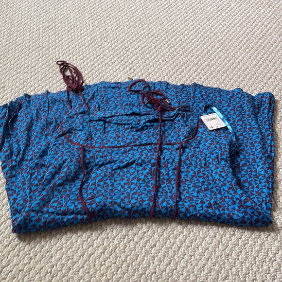 Free People Kai Print Tie Strap Minidress - Picture 4 of 9